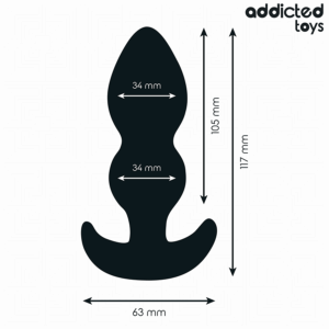 Addicted Toys - Plug Anal din Silicon Mărime L 11.7 cm 11 Addicted Toys - Plug Anal din Silicon Mărime L 11.7 cm - imagine 4