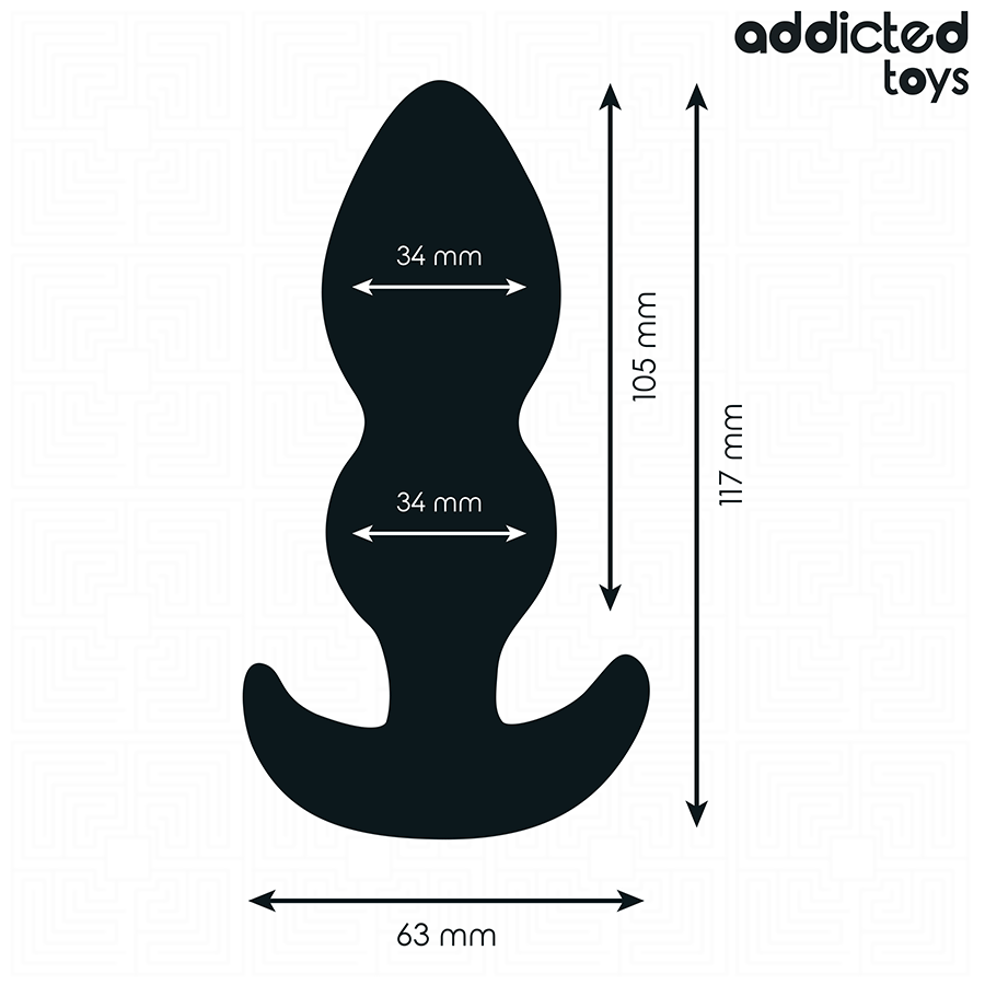 Addicted Toys - Plug Anal din Silicon Mărime L 11.7 cm 4 img 209097 3894b0712cc005a9ad43002c3d6dd8c5 1