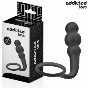 Addicted Toys-Plug Anal cu Inel din Silicon Model 1 · Jucarii Anale (imaginea 2)