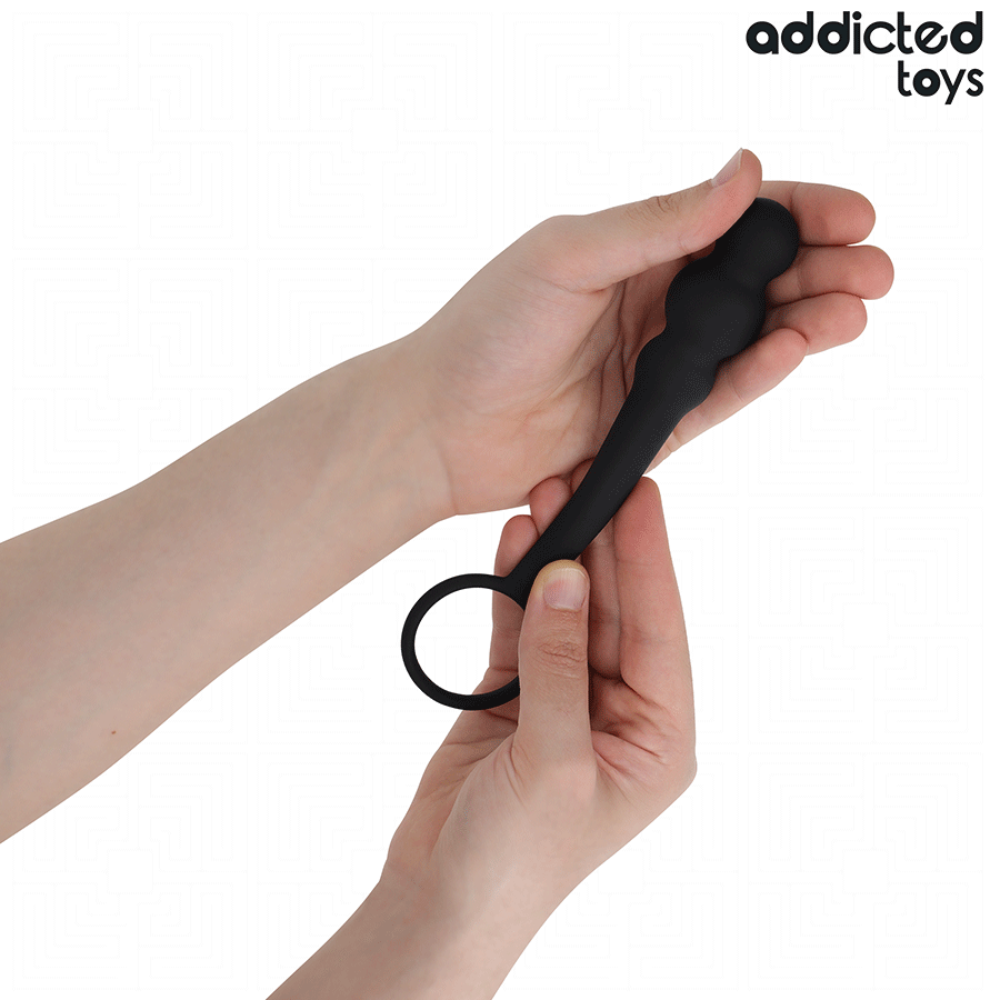 Addicted Toys-Plug Anal cu Inel din Silicon Model 1 · Jucarii Anale (imaginea 3)