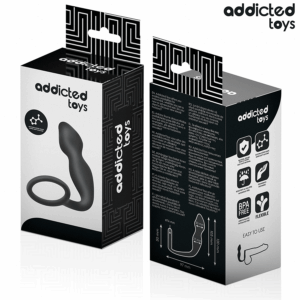Addicted Toys-Anal Plug cu Inel din Silicon Model 2 · Jucarii Anale (imaginea 6)