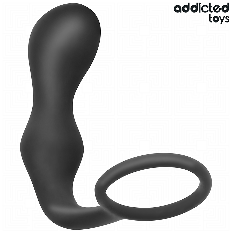 Addicted Toys-Anal Plug cu Inel Silicon Model 3 · Jucarii Anale