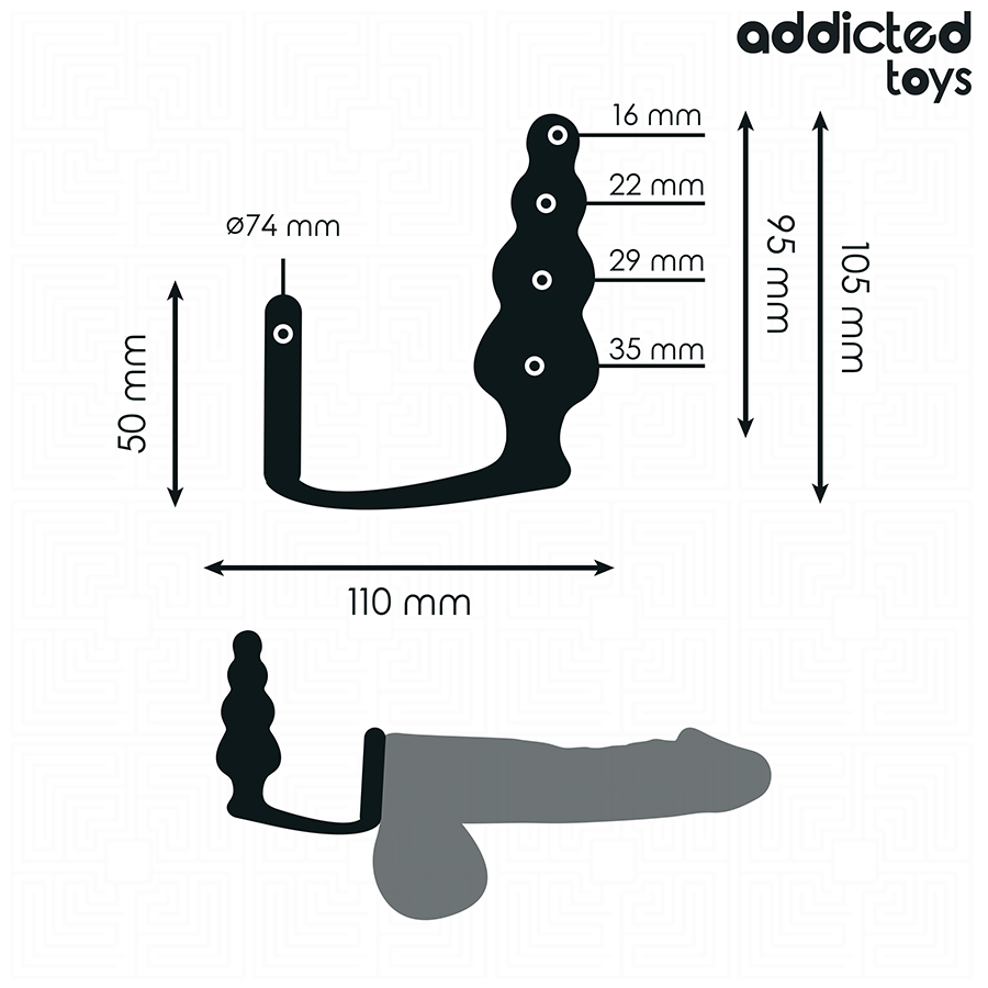 Addicted Toys - Plug Anal cu Inel din Silicon Model 5 4 img 209149 9527d99419fb7676025661d2636e2776 1
