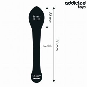 Addicted Toys - Anal Stimulator Silicon 18 cm - imagine 6