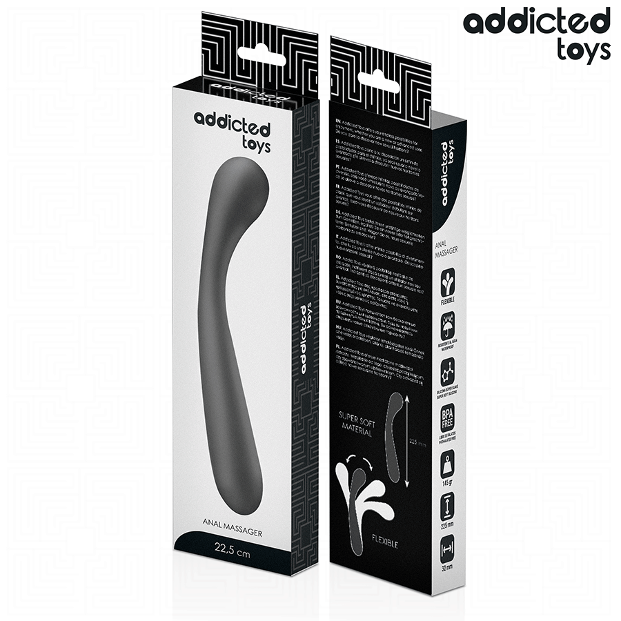 Addicted Toys - Stimulator Anal Dublu din Silicon 22.5 cm 6 img 209164 756ae7f6a937cce8a682e378dd52bd6e 1