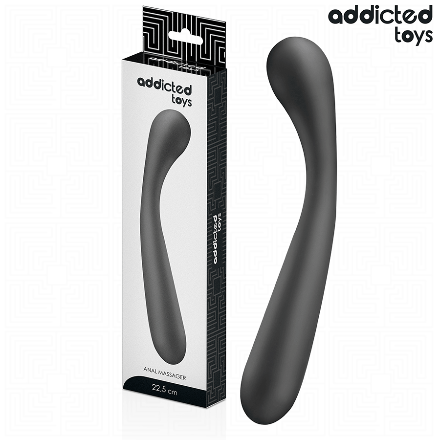Addicted Toys - Stimulator Anal Dublu din Silicon 22.5 cm 2 img 209165 869f7b931d746c6fb613ce9054690425 1