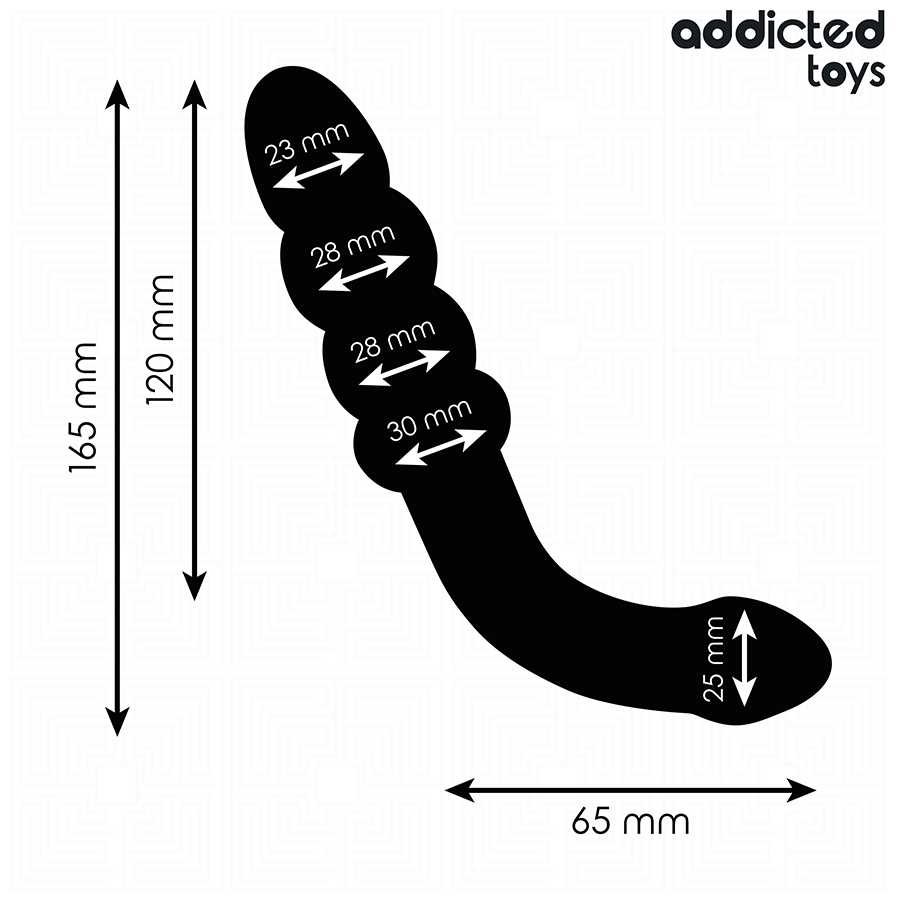 Addicted Toys - Masajer Anal Dublu din Silicon 16.5 cm 5 img 209167 06f299a42bcc5a8d0686202dafd32f11 1