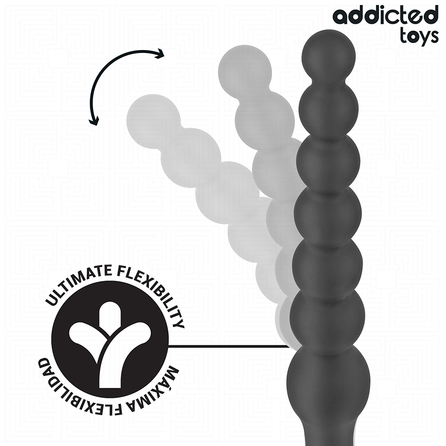 Addicted Toys - Masajer Anal Dublu din Silicon 24 cm 3 img 209173 2a04987a0e24904c82959af5976bb244 1