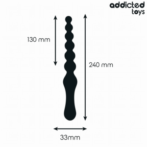 Addicted Toys - Masajer Anal Dublu din Silicon 24 cm 10 Addicted Toys - Masajer Anal Dublu din Silicon 24 cm - imagine 4