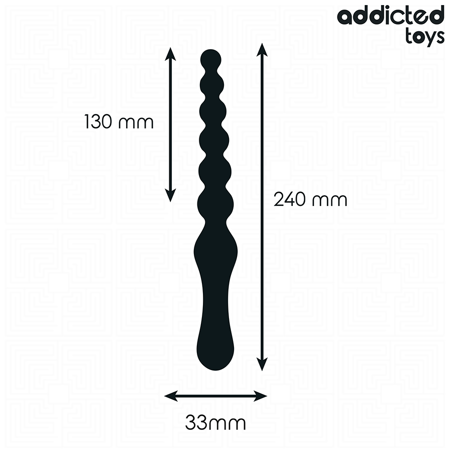 Addicted Toys - Masajer Anal Dublu din Silicon 24 cm 4 img 209175 14bfcba5024223e1fbe2b4b8cd73d2f4 1