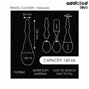 Addicted Toys - Curățător de Călătorie din Silicon Model 4 - imagine 6