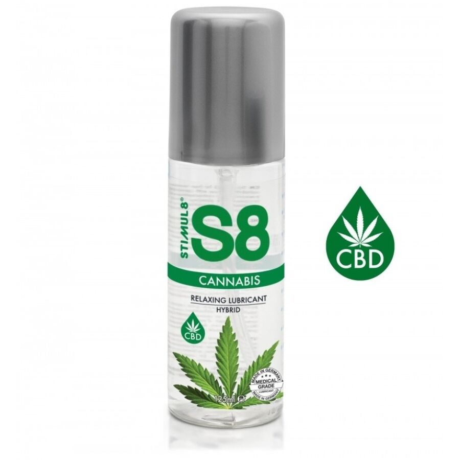 STIMUL8 - S8 Cannabis Hibrid Lubrifiant 125 ml 1 img 209308 5b2e87dcaa921d7dcc06e59b307346b7 1