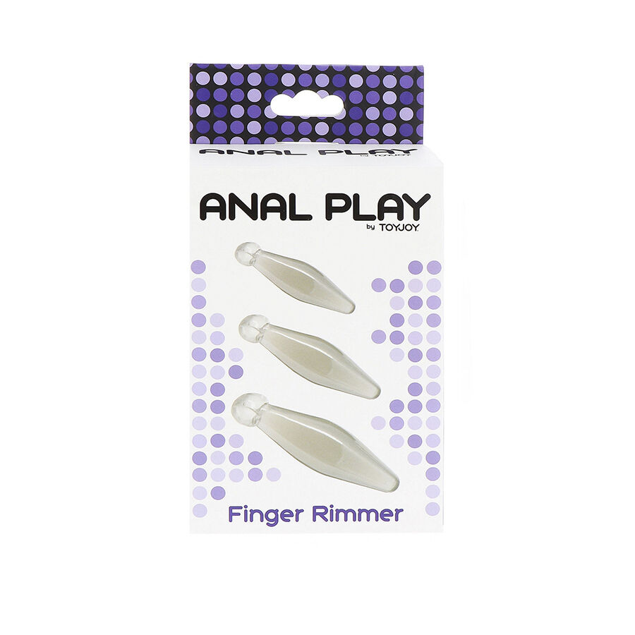 TOYJOY - Anal Play Set 3 Piese Transparent Dilatatoare în Formă de Deget 3 img 209412 bdac23df38d89ddb0a0c685efe876aaa 1
