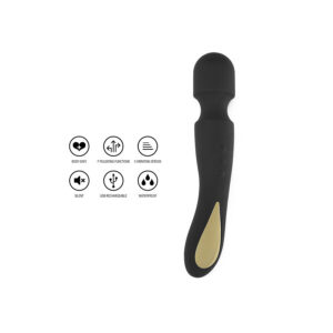 TOYJOY - Light Zenith Wand Massager Black 8 TOYJOY - Light Zenith Wand Massager Black - imagine 3