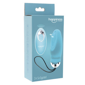 TOYJOY - Happiness I'm So Eggcited Vibrator cu Telecomandă, Albastru 14 TOYJOY - Happiness I'm So Eggcited Vibrator cu Telecomandă, Albastru - imagine 7