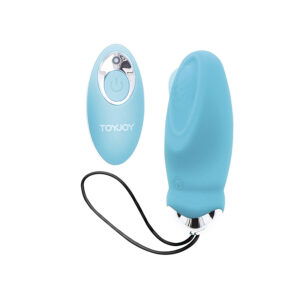 TOYJOY - Happiness I'm So Eggcited Vibrator cu Telecomandă, Albastru 12 TOYJOY - Happiness I'm So Eggcited Vibrator cu Telecomandă, Albastru - imagine 5