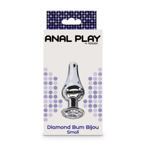 Toyjoy-Anal Play Diamond Bum Bijou Small Plug Anal-Metal - imagine 4