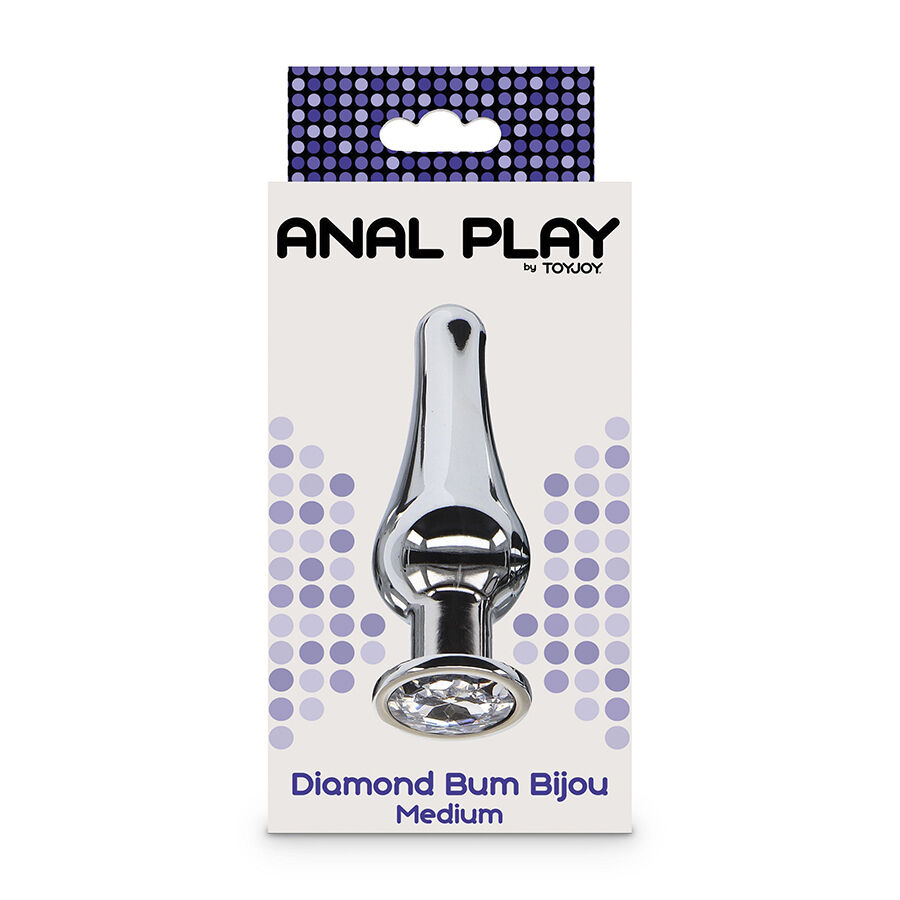Toyjoy-Plug Anal Diamond Bum Bijou Medium-Metal 3 img 209591 fc8d460d50dba466755ee41ee7db05a6 1