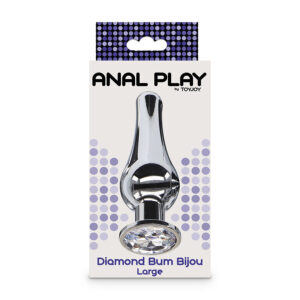 TOYJOY - Anal Play Diamond Bum Bijou Plug Anal Mare 10 TOYJOY - Anal Play Diamond Bum Bijou Plug Anal Mare - imagine 5