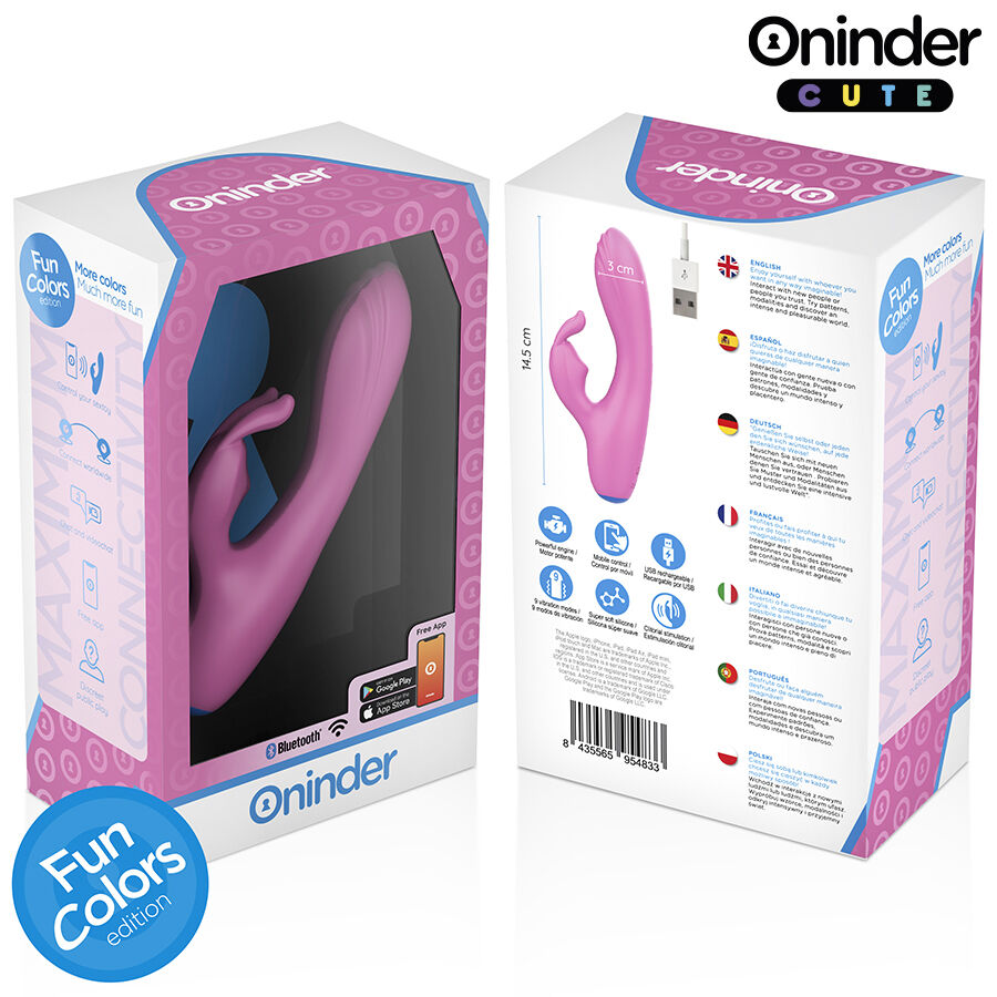 Oninder Cute-Love Bunny Vibrator G-spot pentru Clitoris 6 img 210037 4899c95c165f41b74145705bb9251604 1