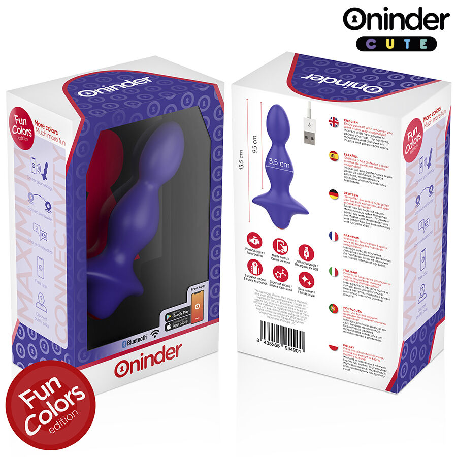 Oninder Cute-Love Butt Plug Anal Vibrant Dilatator - Aplicație 7 img 210095 5bbcc330cac1bec85e366486d621f8aa 1