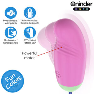 Oninder Cute-Love Pleasure 360° Ou Vibrant Rotativ din Silicon 14 Oninder Cute-Love Pleasure 360° Ou Vibrant Rotativ din Silicon - imagine 5