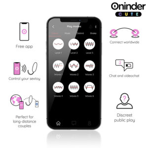 Oninder Cute-Love Pleasure 360° Ou Vibrant Rotativ din Silicon 13 Oninder Cute-Love Pleasure 360° Ou Vibrant Rotativ din Silicon - imagine 4