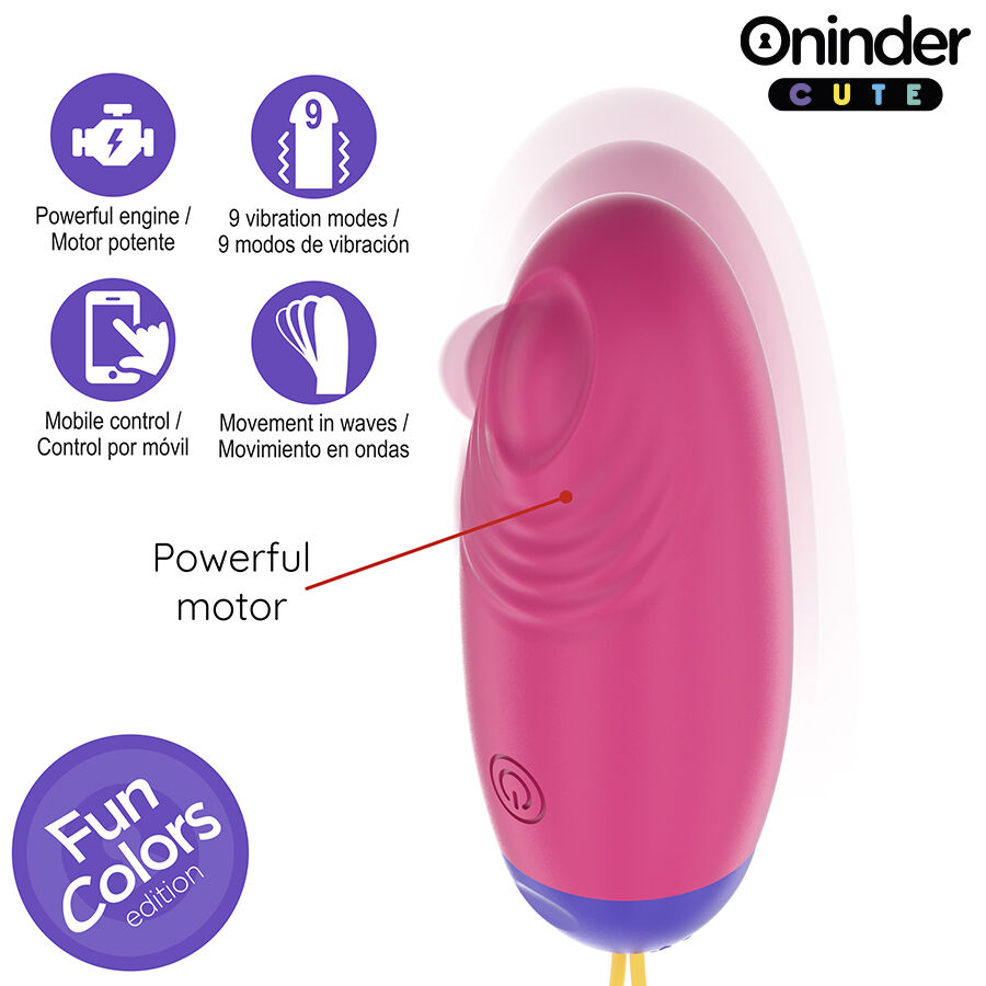 Oninder Cute-Love Pleasure Ou Vibrator Vibro-wave Tapping · Vibratoare (imaginea 7)