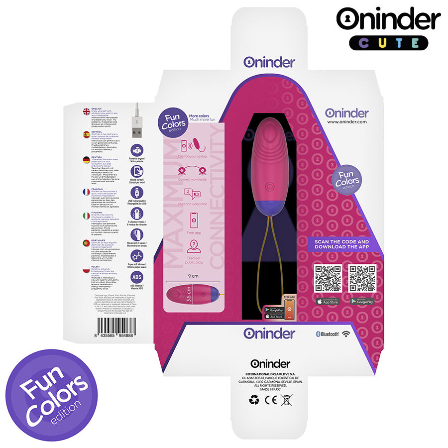 Oninder Cute-Love Pleasure Ou Vibrator Vibro-wave Tapping · Vibratoare (imaginea 9)