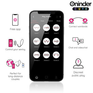 Oninder Cute-Love Pleasure Ou Vibrator Vibro-wave Tapping · Vibratoare (imaginea 6)