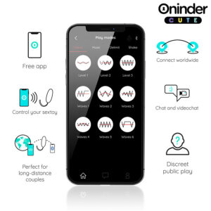 Oninder Cute-Love Pleasure Ou Vibrator cu Perle Rotative 12 Oninder Cute-Love Pleasure Ou Vibrator cu Perle Rotative - imagine 3