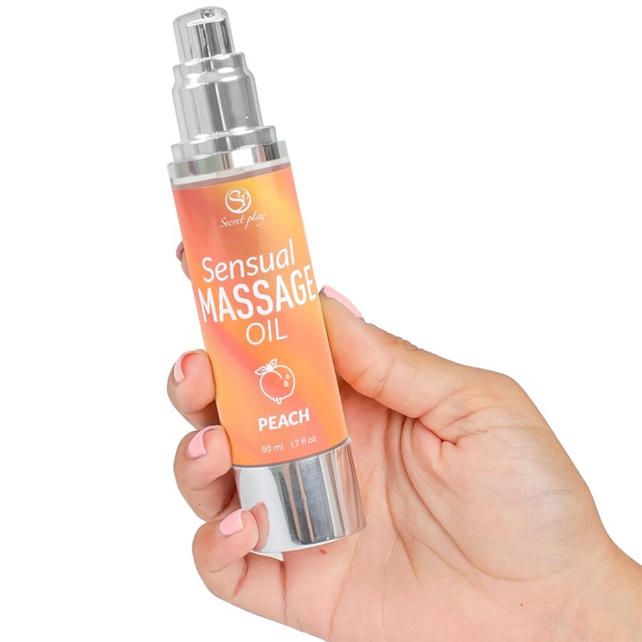 Secretplay Cosmetic-Ulei de Masaj cu Piersici, 50 ml 2 img 210252 a7d86508db53e933e3dfe2f4a171d74a 1