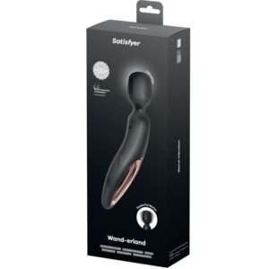 Satisfyer Wand-Wand-erland Masajer Vibrant Negru-Silicon, 10 11 Satisfyer Wand-Wand-erland Masajer Vibrant Negru-Silicon, 10 - imagine 5