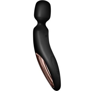 Satisfyer Wand-Wand-erland Masajer Vibrant Negru-Silicon, 10 10 Satisfyer Wand-Wand-erland Masajer Vibrant Negru-Silicon, 10 - imagine 4