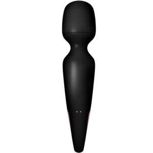 Satisfyer Wand-Wand-erland Masajer Vibrant Negru-Silicon, 10 12 Satisfyer Wand-Wand-erland Masajer Vibrant Negru-Silicon, 10 - imagine 6