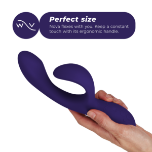 We-vibe-Nova 3 Rabbit Vibrator Midnight Blue-Silicon, Reincarcabil · Jucarii Cupluri (imaginea 6)