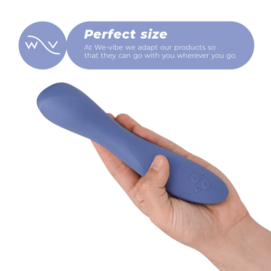 We-vibe-Rave 2 Vibrator pentru Punctul G, Albastru/Fucsia-Silicon · Vibratoare (imaginea 3)