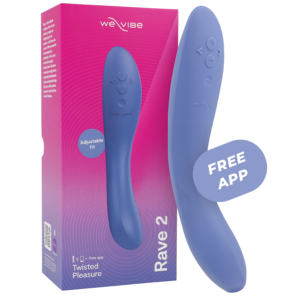 We-vibe-Rave 2 Vibrator pentru Punctul G, Albastru/Fucsia-Silicon · Vibratoare