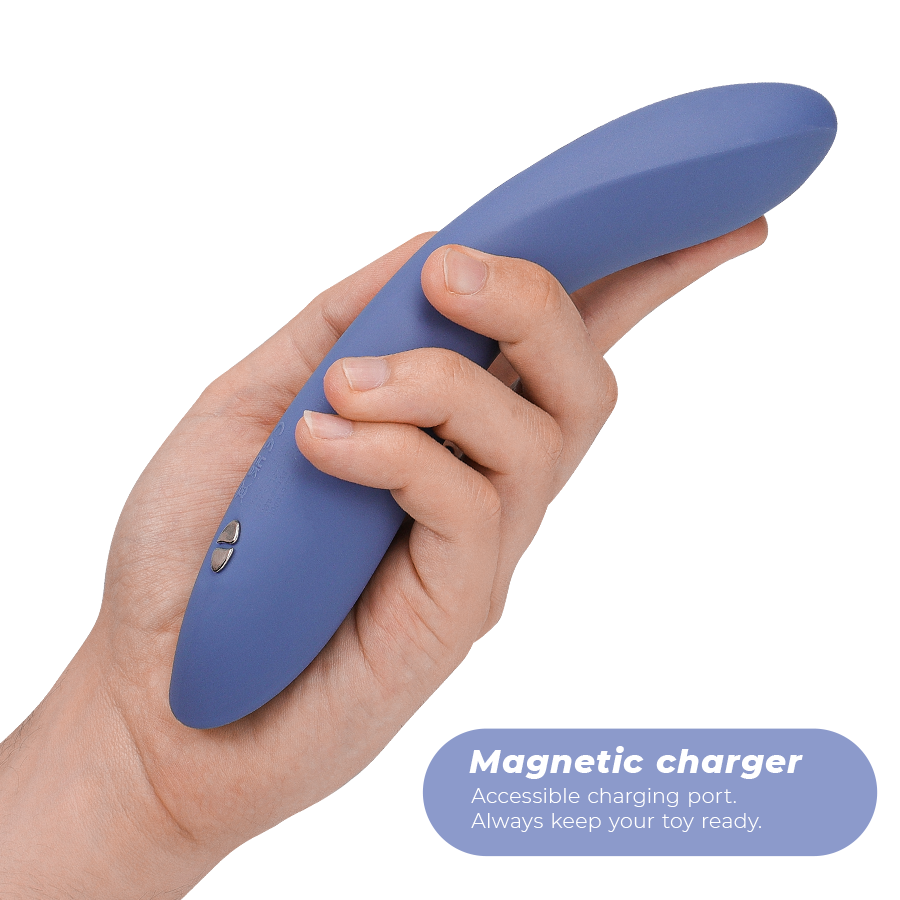We-vibe-Rave 2 Vibrator pentru Punctul G, Albastru/Fucsia-Silicon · Vibratoare (imaginea 7)