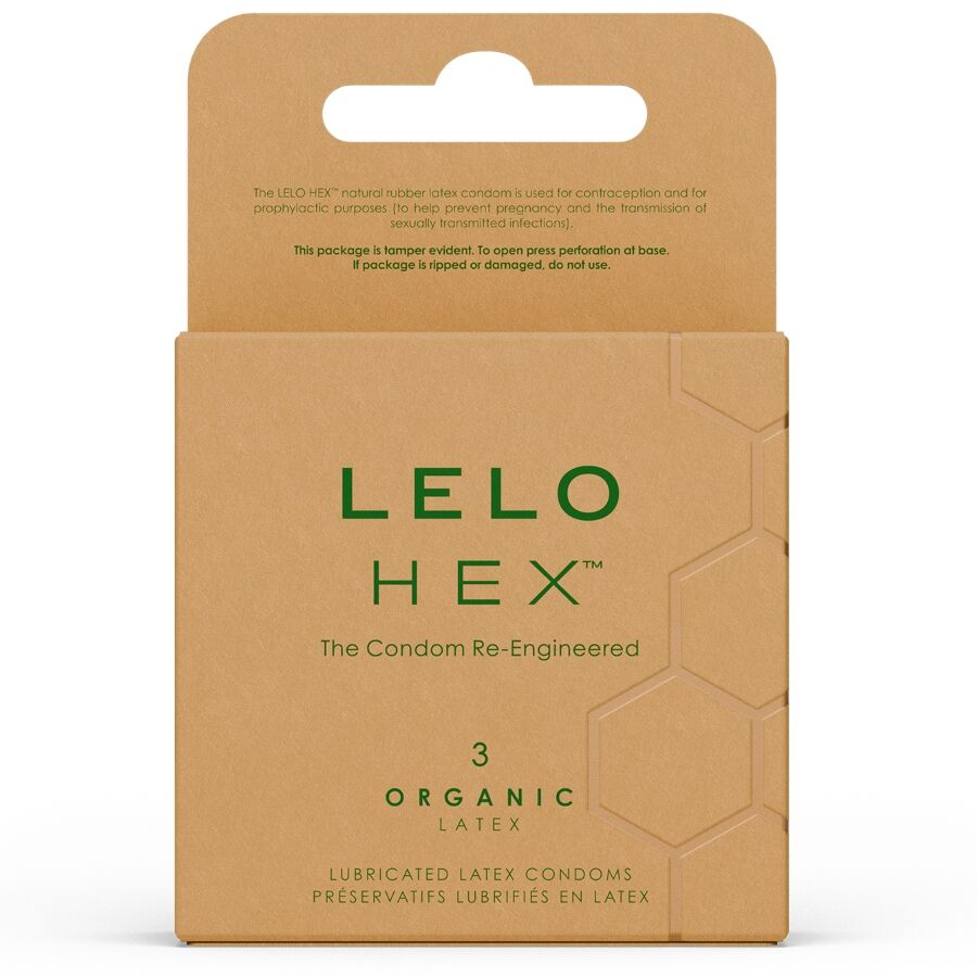 Lelo-Hex Organic Prezervative Cutie 3 Bucăți-Latex 1 img 210857 6318ec5e74f944e3a71b6a6cee13d70b 1