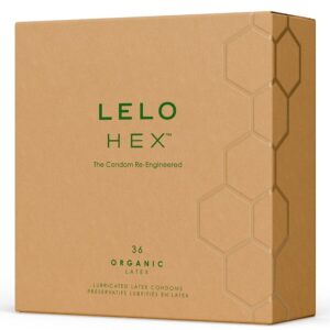 Lelo-Hex Organic Cutie Prezervative Organice 36 Bucăți-Latex 18 Lelo-Hex Organic Cutie Prezervative Organice 36 Bucăți-Latex - imagine 9
