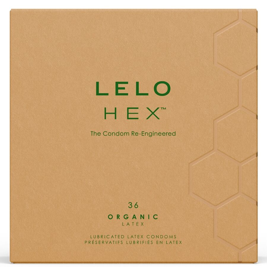 Lelo-Hex Organic Cutie Prezervative Organice 36 Bucăți-Latex 1 img 210885 0ba5b21796a4ba74bcdbe440cf442f63 1