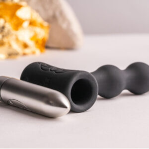 Rocks-off-Petite Sensations Pearls Plug Anal Vibrator - imagine 3