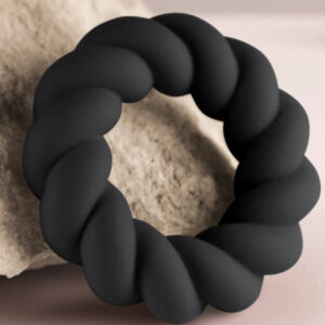 Rocks-off-Twist Inel Masturbator din Silicon Negru-Waterproof 14 Rocks-off-Twist Inel Masturbator din Silicon Negru-Waterproof - imagine 7