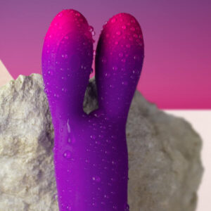 Rocks-off-Glo-girl Bunny Mov Vibrator Flexibil-Silicon, 10 Trepte 11 Rocks-off-Glo-girl Bunny Mov Vibrator Flexibil-Silicon, 10 Trepte - imagine 3