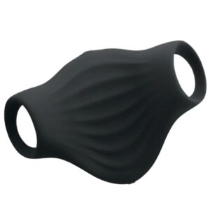 Rocks-off-Palm Black Vibrator Masturbator Flexibil-Silicon, 10 - imagine 5