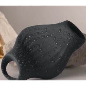 Rocks-off-Palm Black Vibrator Masturbator Flexibil-Silicon, 10 - imagine 6