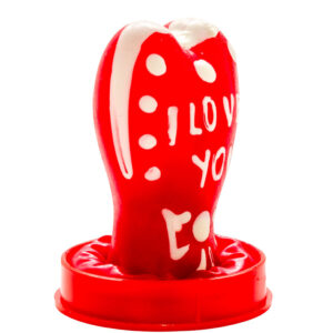 Condomerie-Prezervativ Pictat Manual i Love You Model 1-Latex · Prezervative Haioase (imaginea 4)