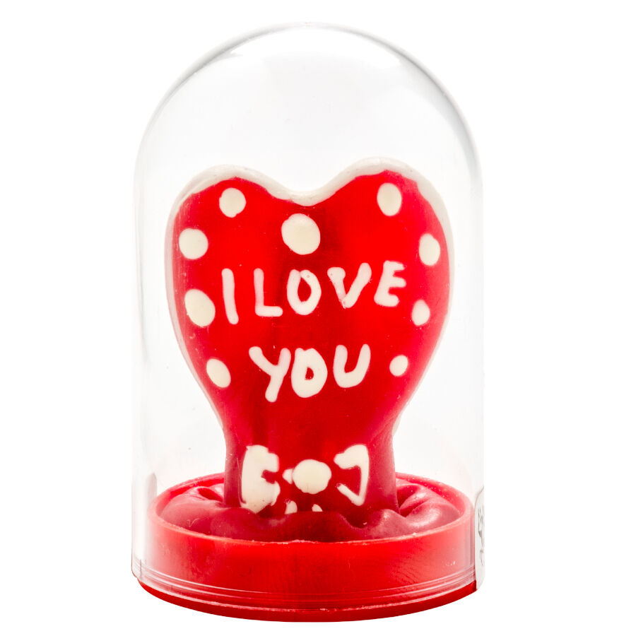 Condomerie-Prezervativ Pictat Manual i Love You Model 1-Latex