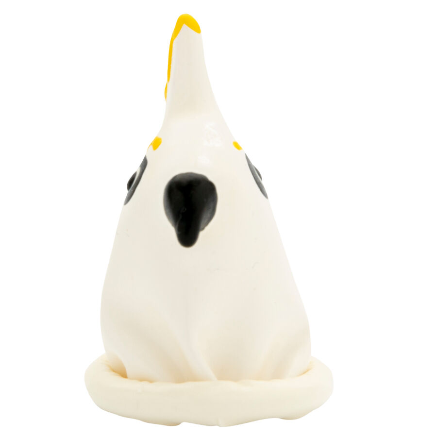 Condomerie-Prezervative Pictate Manual Parrot White-Latex 4 img 211684 f13106942c07b22bc07c98a2af728a9c 1